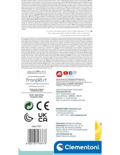 Clementoni Clemmy Sacca 20 Mattoncini Morbidi e Sicuri per Bambini dai 6 ai 36 Mesi