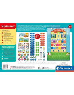 SAPIENTINO CLEMENTONI ORGANIZER MAGNETICO GIOCO EDUCATIVO PER BAMBINI