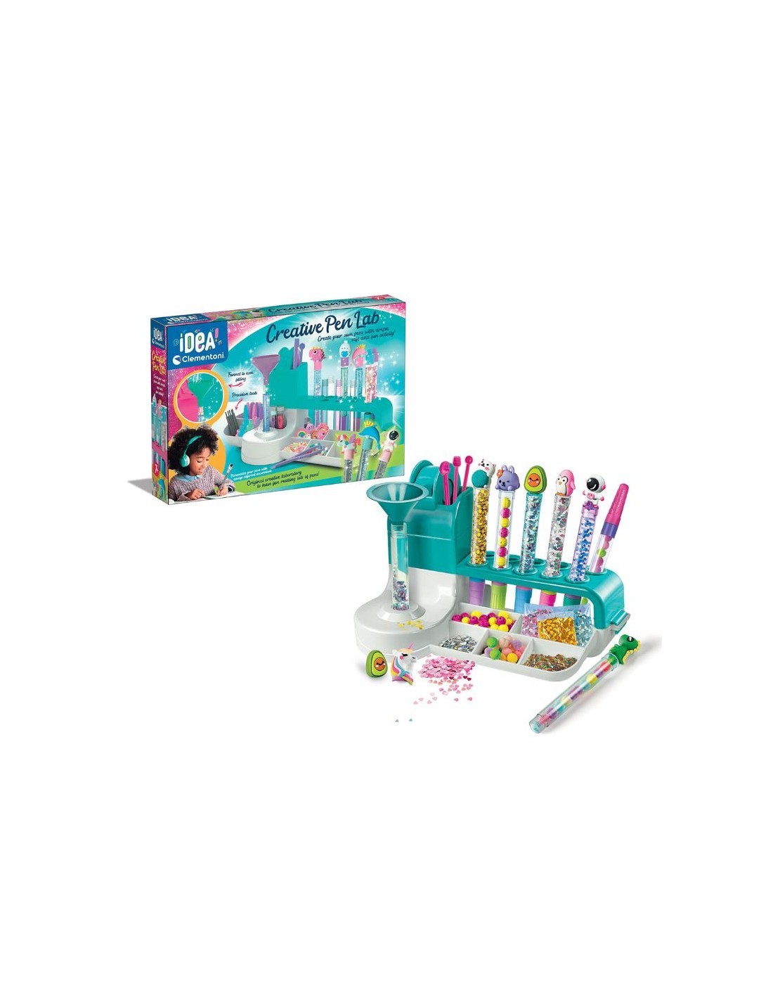 IDEA CLEMENTONI LABORATORIO DELLE PENNE GIOCO EDUCATIVO PER BAMBINI