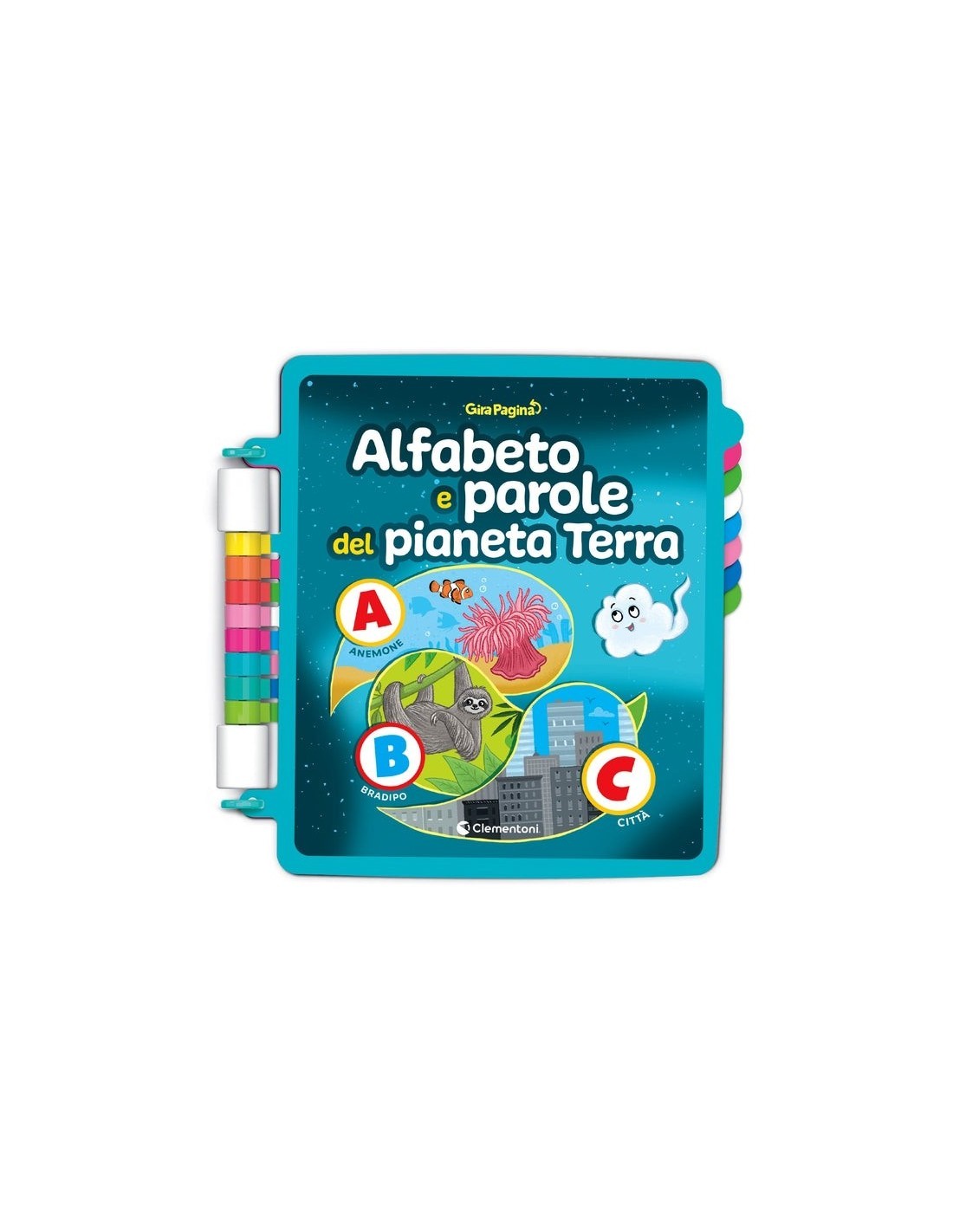 SAPIENTINO CLEMENTONI L’ALFABETO DEL PIANETA TERRA per insegnare l'alfabeto ai più piccini