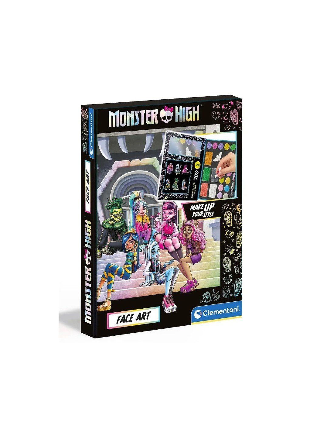 MONSTER HIGH 18788 SET TRUCCHI FACE ART