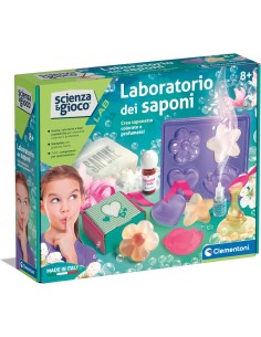 Laboratorio Cosmetico Clementoni per Bambine – Crea Saponette Profumate e Colorate dai 8 Anni