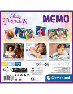CLEMENTONI PRINCESS  MEMORY GAME GIOCO DI MEMORIA PER BAMBINI