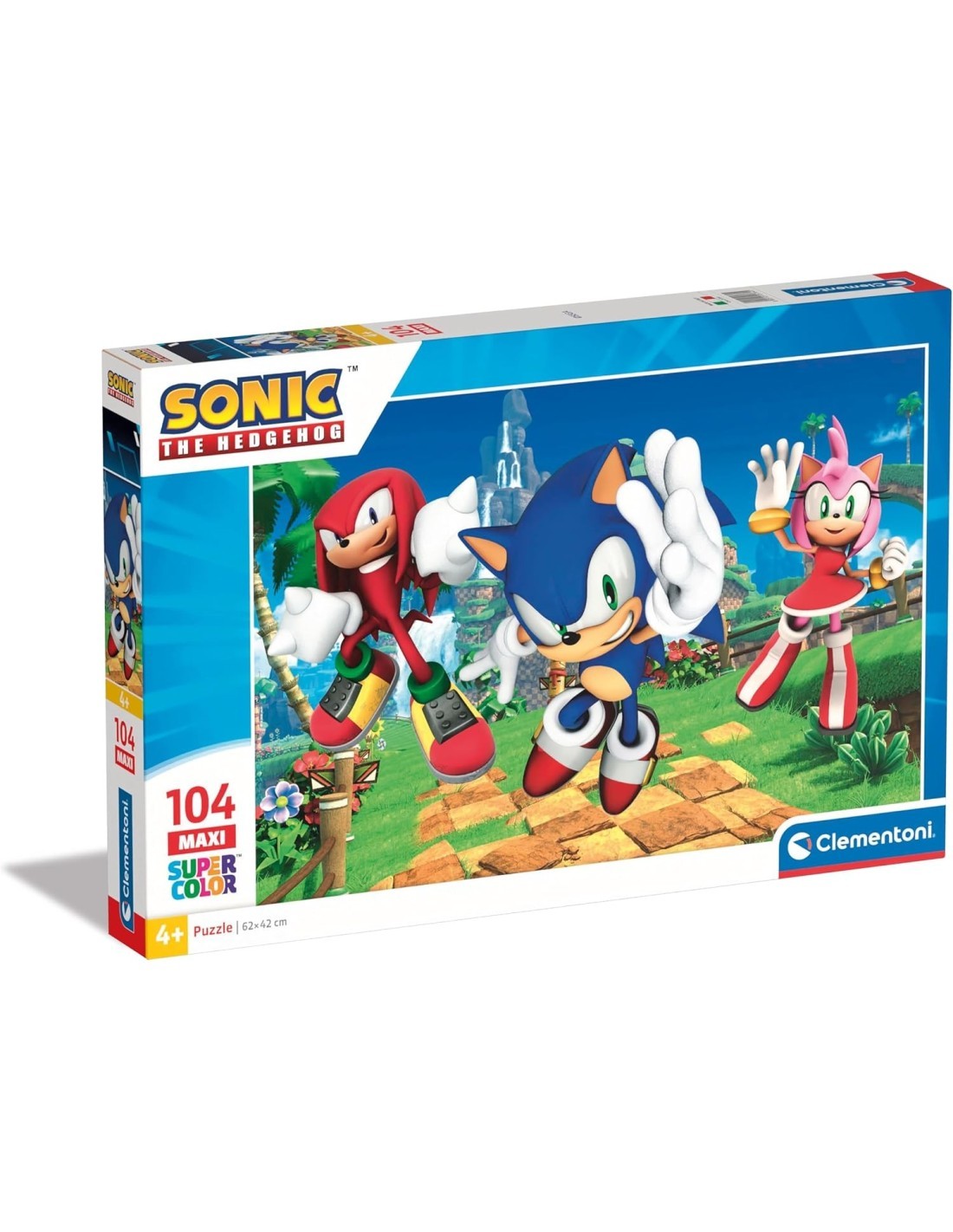 CLEMENTONI SONIC MAXIPUZZLE 104PZ