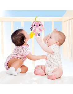 Clementoni Disney Baby Stitch Angel Soft Rattle – Sonaglino Multisensoriale Prima Infanzia