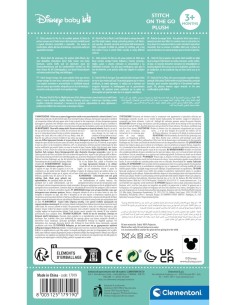 Stitch Disney Baby Plush – Sonaglio da Viaggio per Neonati con Anello