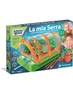 SCIENZA E GIOCO CLEMENTONI,  LA MIA SERRA, LABORATORIO DI BOTANICA, BAMBINI 7+ ANNI, SEMI BIOLOGICI, GIOCO EDUCATIVO