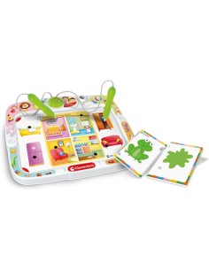 CLEMENTONI, SAPIENTINO MONTESSORI, BANCHETTO EDUCATIVO, SCHEDE DIDATTICHE, PENNE INTERATTIVE, 3 ANNI