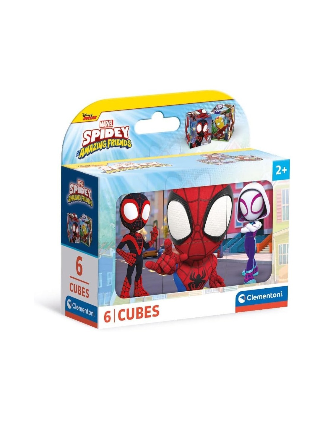 CLEMENTONI SPIDEY SET 6 CUBI
