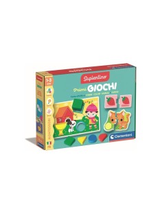 Clementoni Sapientino Montessori Primi Giochi – Cofanetto Educativo 1-3 Anni