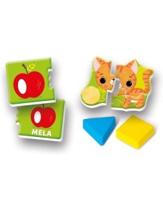 Clementoni Sapientino Montessori Primi Giochi – Cofanetto Educativo 1-3 Anni