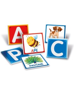 CLEMENTONI SAPIENTINO MONTESSORI LETTERE TATTILI GIOCO EDUCATIVO BAMBINI 3-5 ANNI FLASHCARDS IMPARARE ALFABETO PAROLE