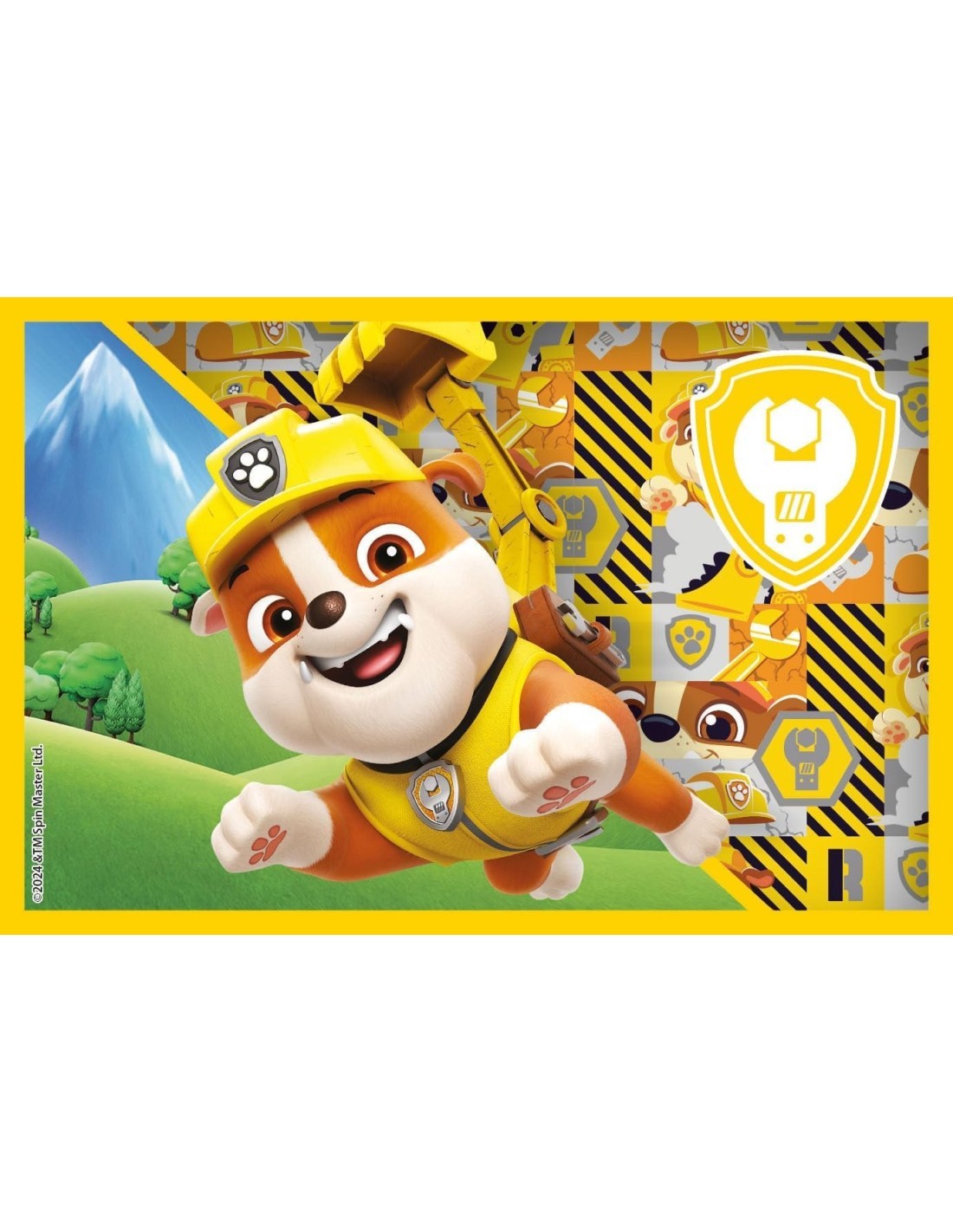 CLEMENTONI, PAW PATROL, PUZZLE CUBI, 6 PEZZI, BAMBINI 2 ANNI, CARTONI ANIMATI, MADE IN ITALY