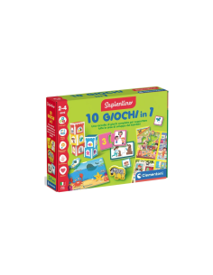 SAPIENTINO 18153 10 GIOCHI IN 1