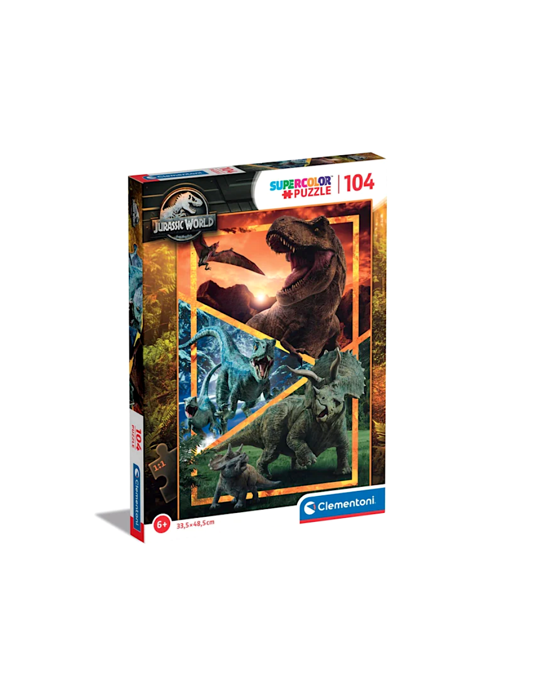 JURASSIC WORLD 27181 PUZZLE 104PZ