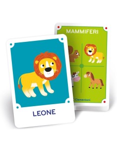 CLEMENTONI SAPIENTINO REGNO DEGLI ANIMALI FLASHCARDS