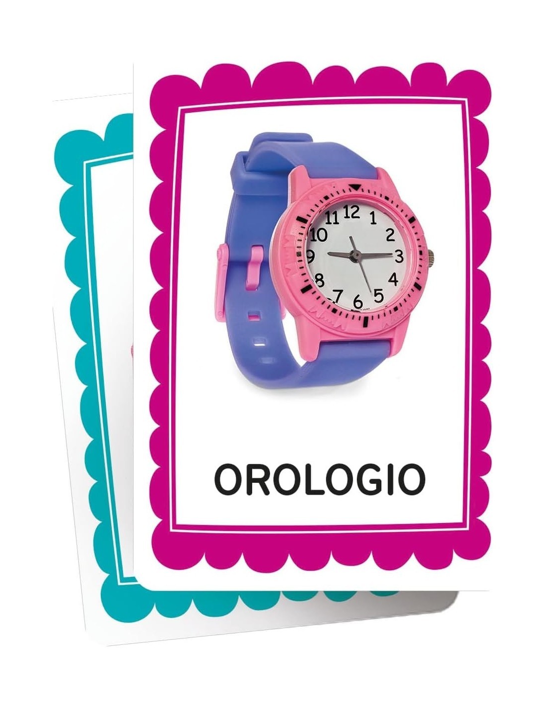 CLEMENTONI SAPIENTINO PRIME PAROLE FLASHCARDS