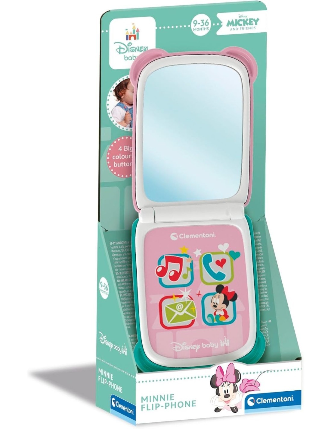 BABY 17515 MINNIE FLIP PHONE