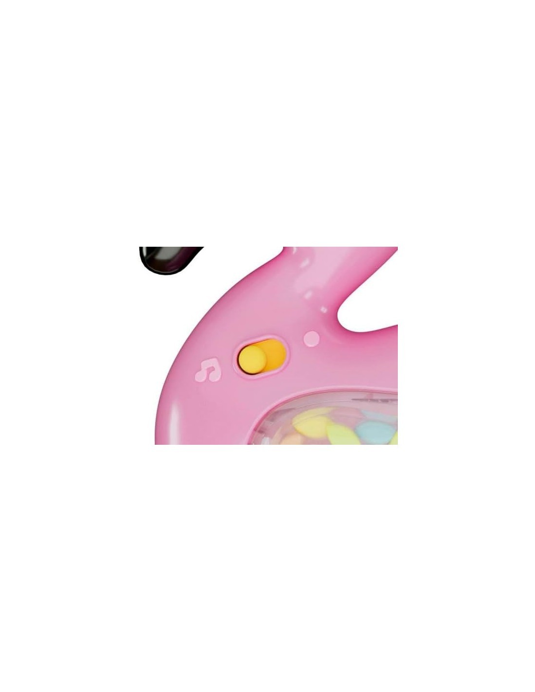 Clementoni Fancy Flamingo Sonaglino Interattivo per Prima Infanzia – Melodie e Colori Stimolanti