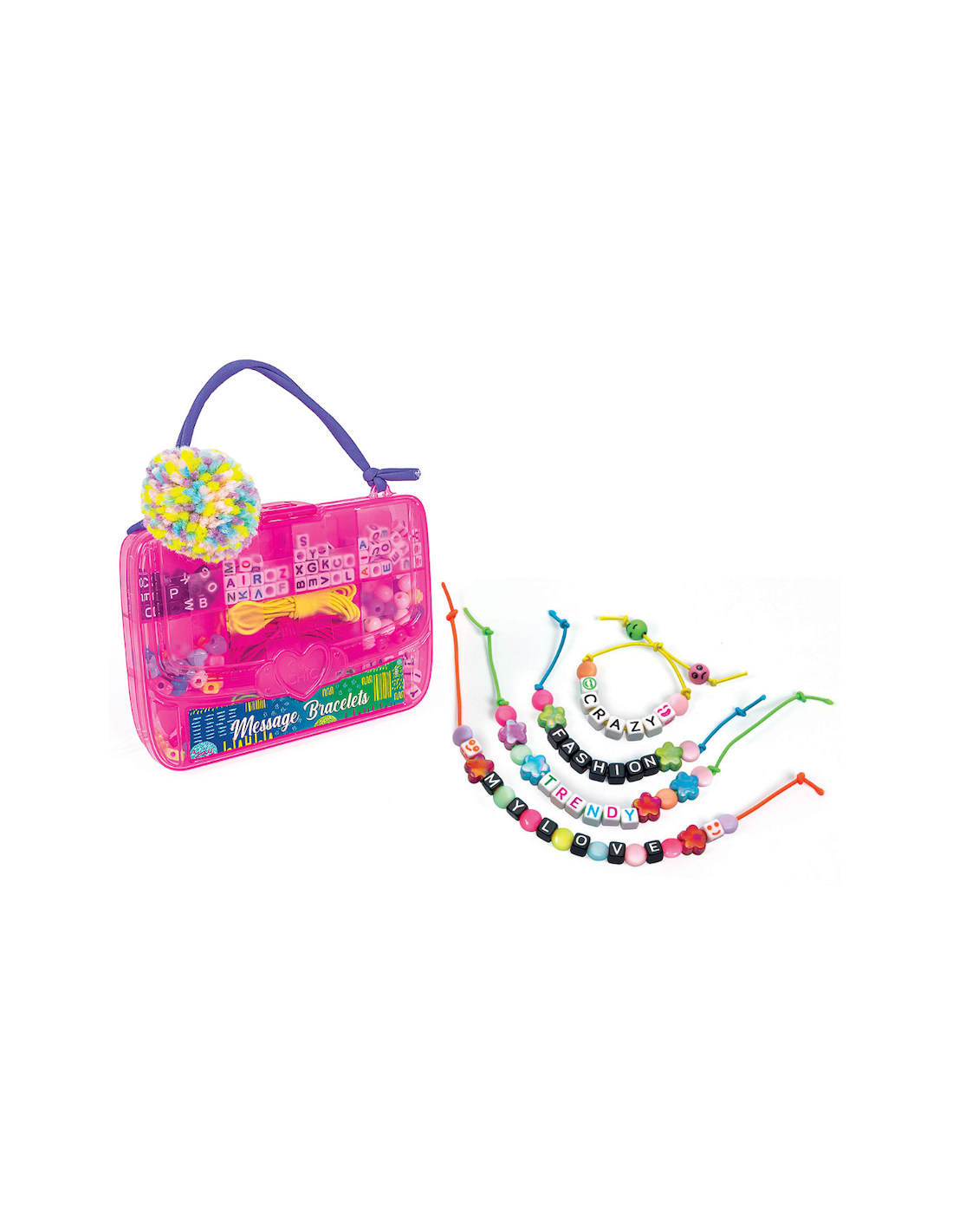 CRAZY CHIC 18151 BRACCIALETTI AMICIZIA ROSA