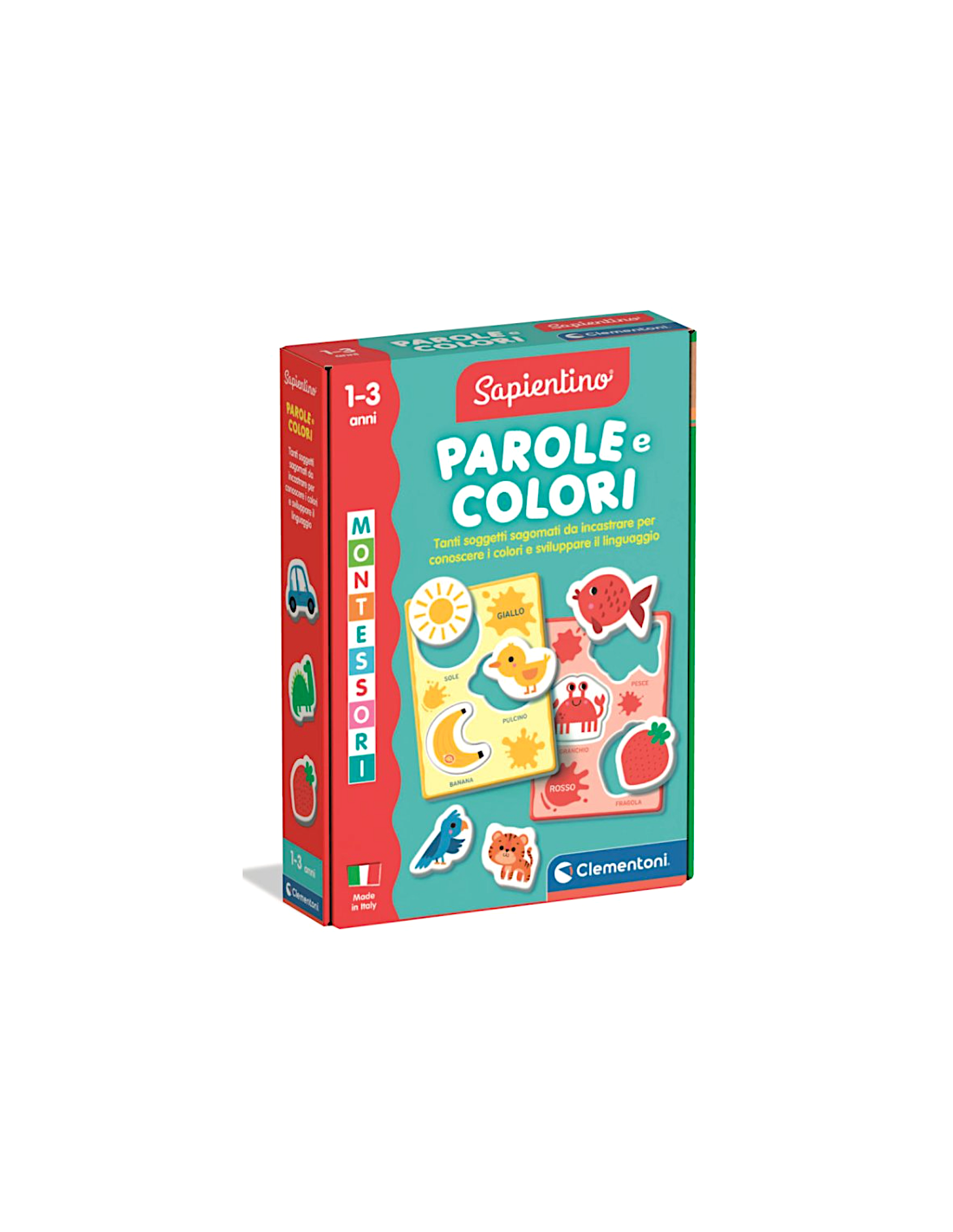 SAPIENTINO BABY 16849 PAROLE E COLORI, GIOCO EDUCATIVO