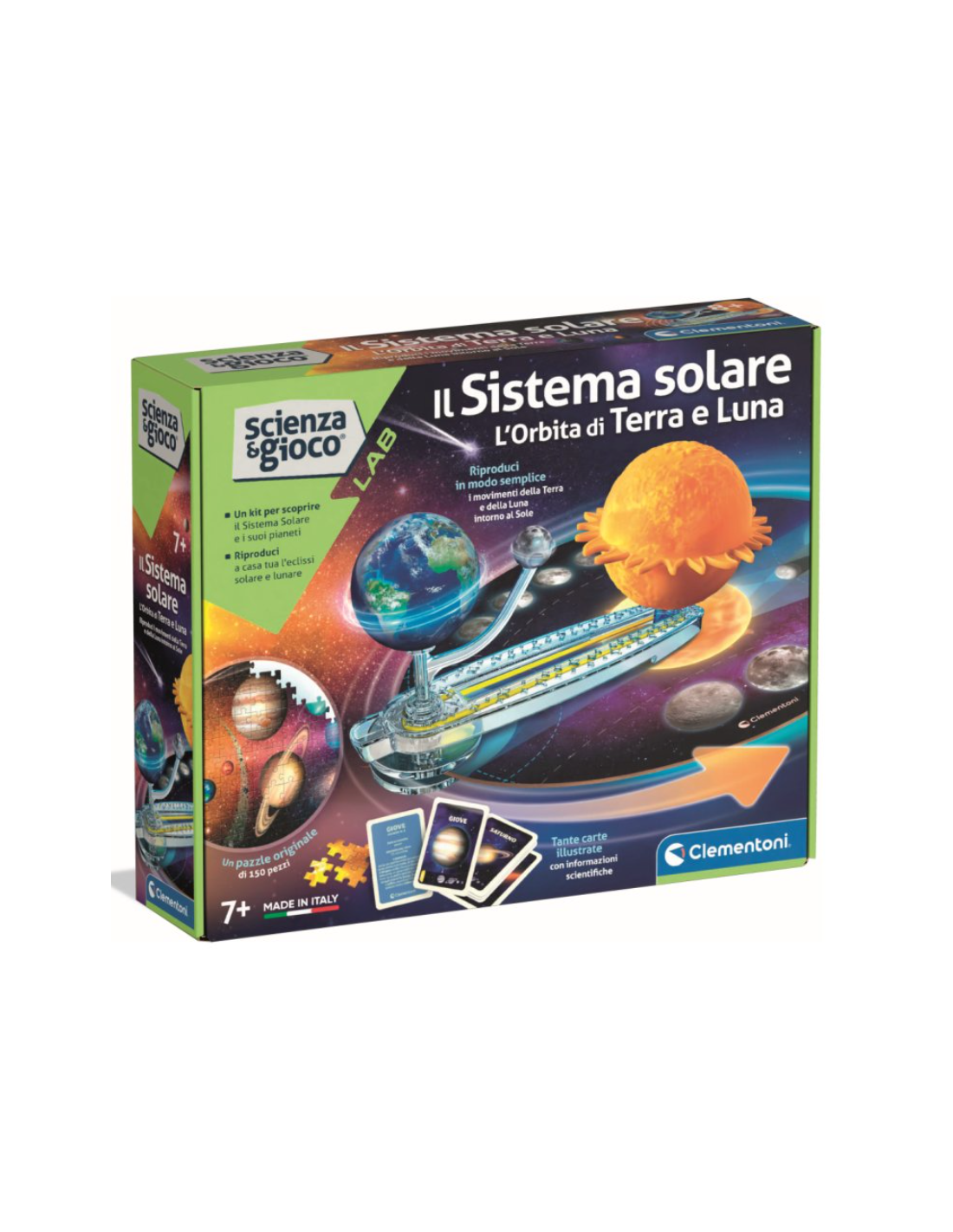 SCIENZA G.19402 ORBITA DI TERRA E LUNA