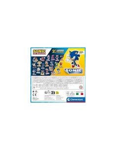 PUZZLE CLEMENTONI 180PZ CON STICKER SONIC 29796