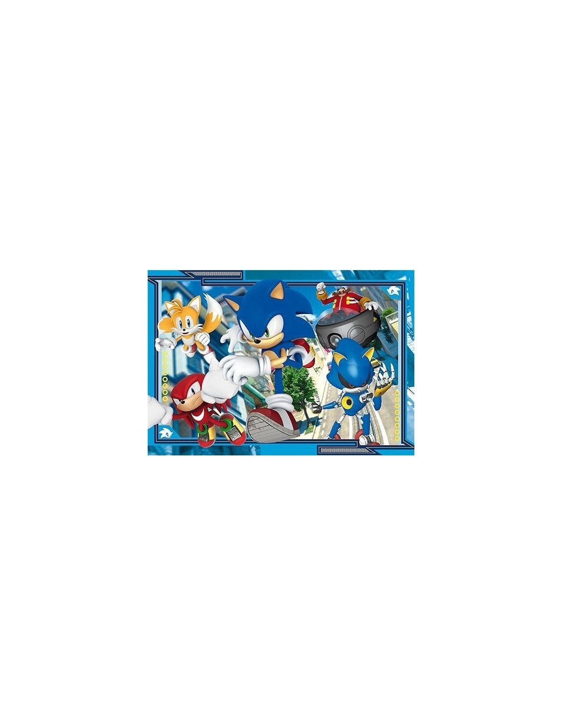 PUZZLE CLEMENTONI 180PZ CON STICKER SONIC 29798