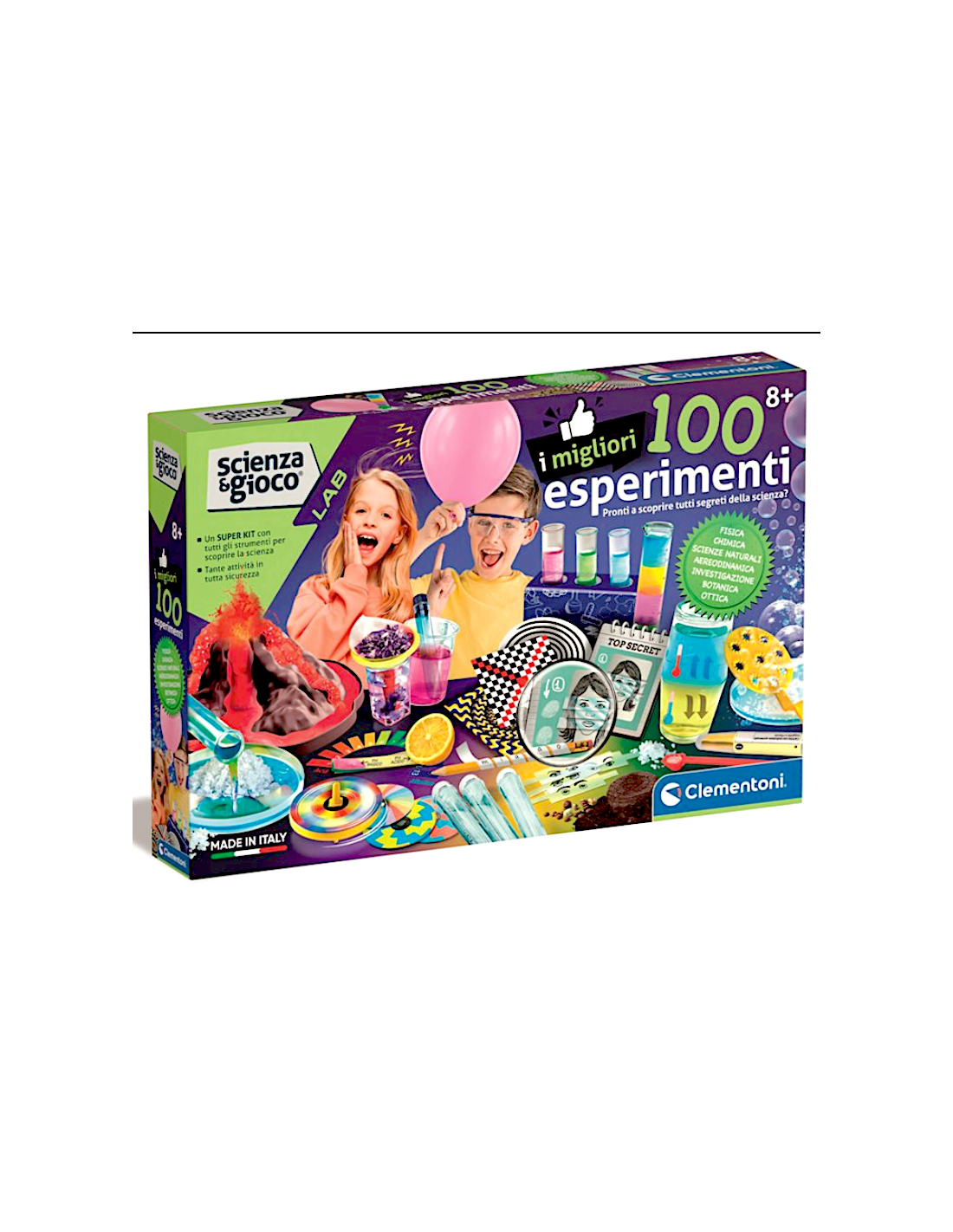 SCIENZA G.19395 I MIGLIORI 100 ESPERIMENTI