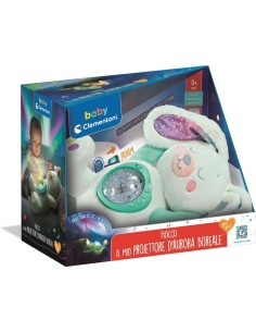 Clementoni Fiocco Proiettore Aurora Boreale peluche lepre artica bambini