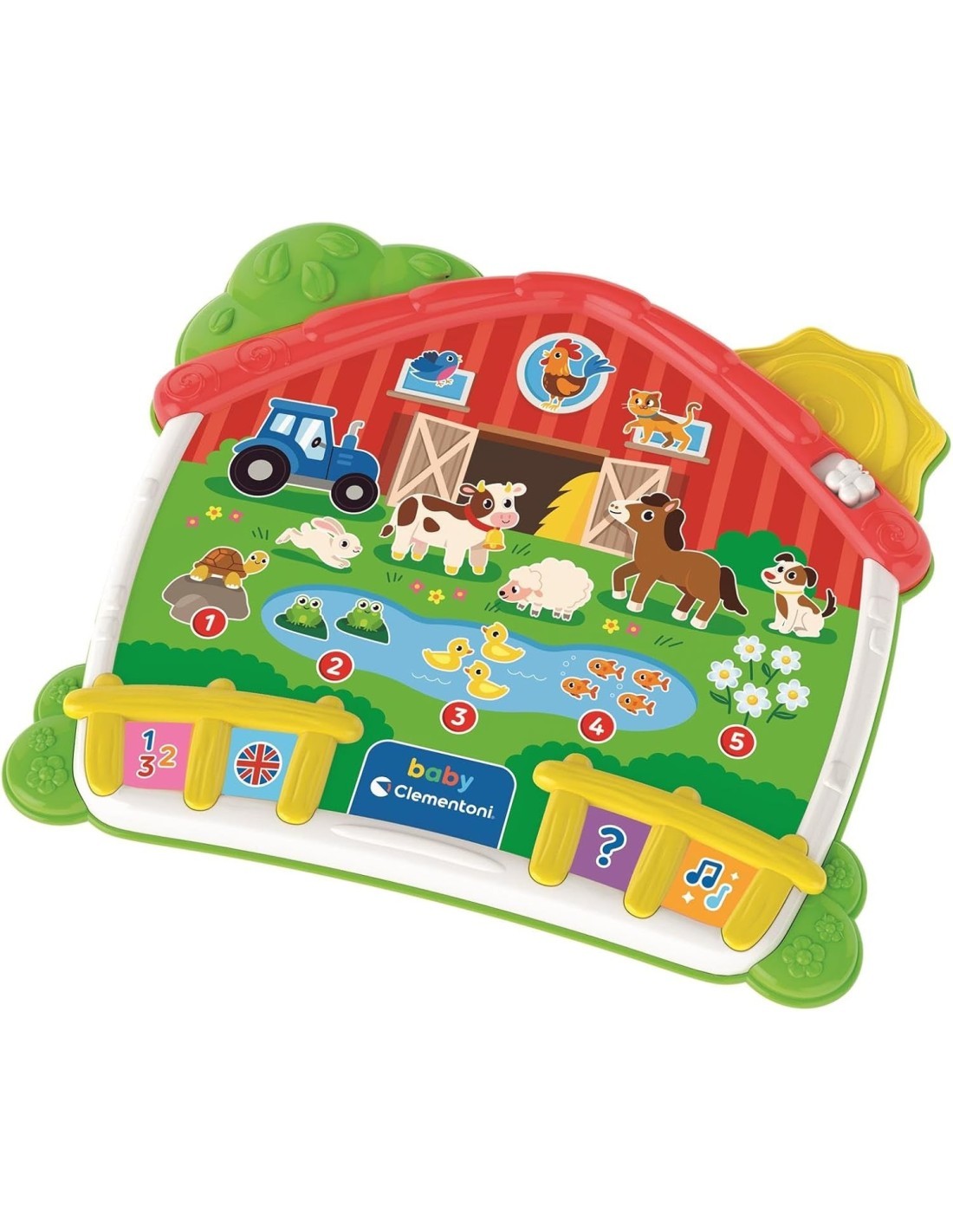 Clementoni La Fattoria Canta e Impara gioco educativo bambini animali numeri parole