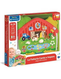 Clementoni La Fattoria Canta e Impara gioco educativo bambini animali numeri parole