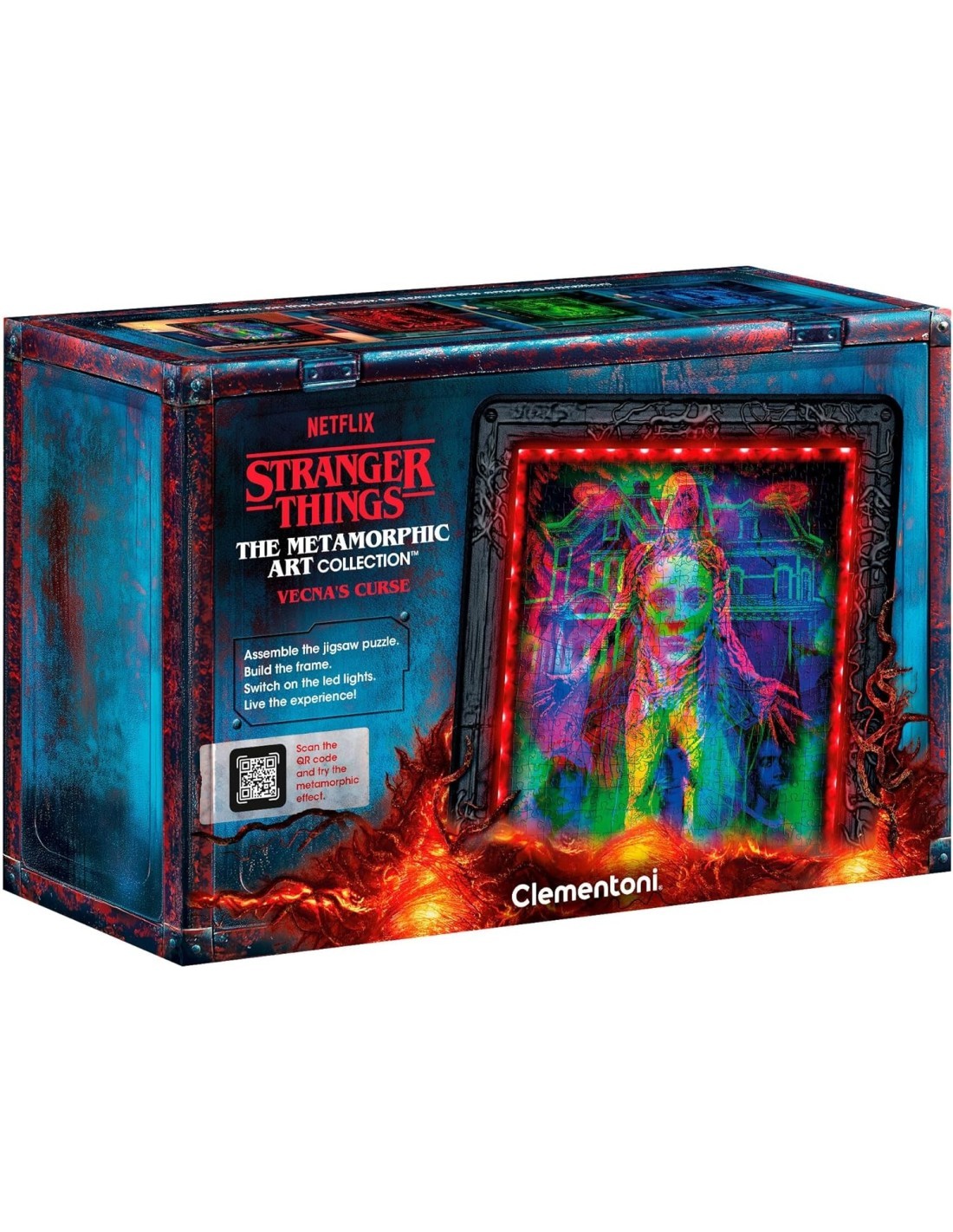 CLEMENTONI STRANGER THINGS 35610 VECNA'S CURSE METAMORPHIC ART