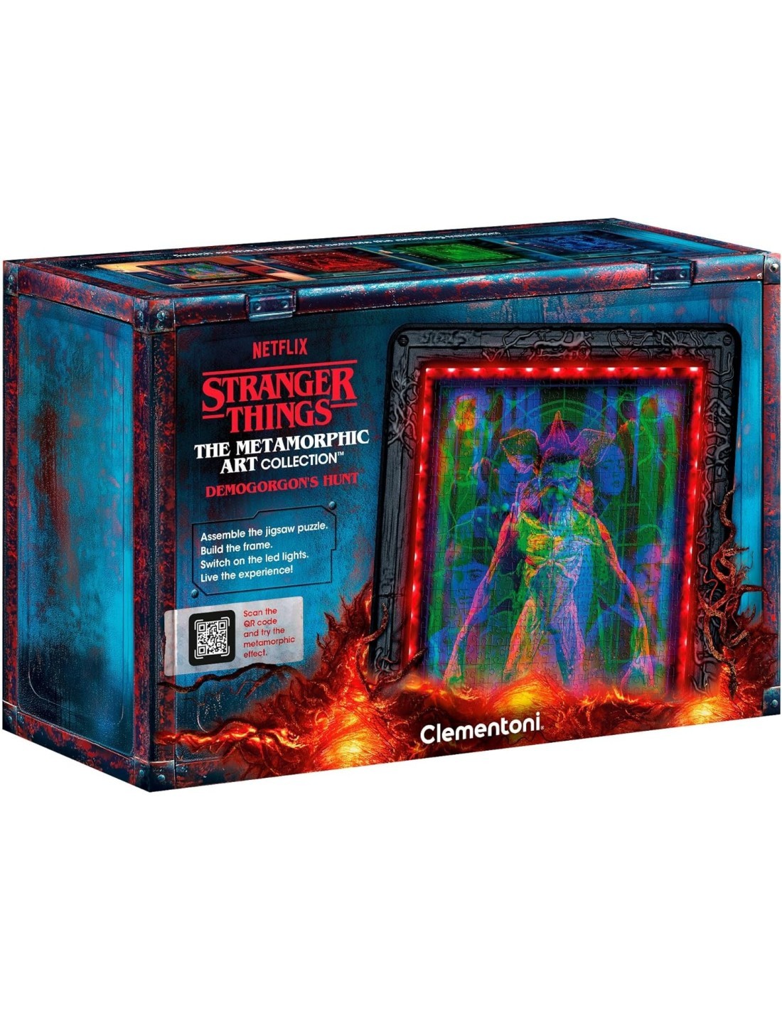 CLEMENTONI STRANGER THINGS 35611 DEMOGORGON'S HUNT METAMORPHIC ART