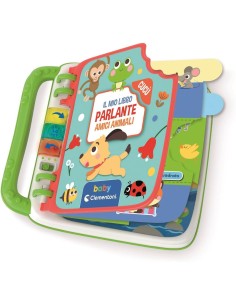 CLEMENTONI, BABY, LIBRO PARLANTE, AMICI ANIMALI, GIOCO EDUCATIVO, 12+ MESI