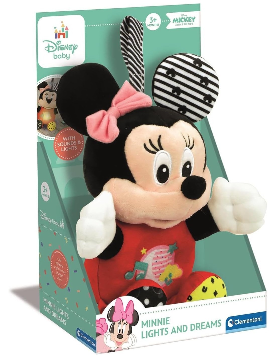 BABY MINNIE PELUCHE INTERATTIVO 17207 CLEMENTONI su TreG Ingrosso