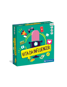 VITA DA INFLUENCER, GIOCO DA TAVOLO, CLEMENTONI, STRATEGICO, 2-4 GIOCATORI
