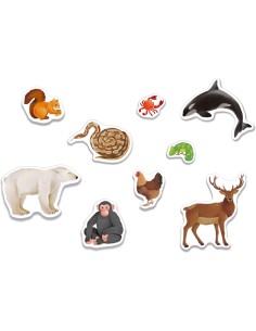 SAPIENTINO MONTESSORI, GLI ANIMALI, CLEMENTONI, GIOCO EDUCATIVO, 3-5 ANNI