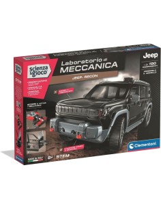 LABORATORIO DI MECCANICA, JEEP RECON, CLEMENTONI, SCIENZA E GIOCO, COSTRUZIONI, 8+ ANNI