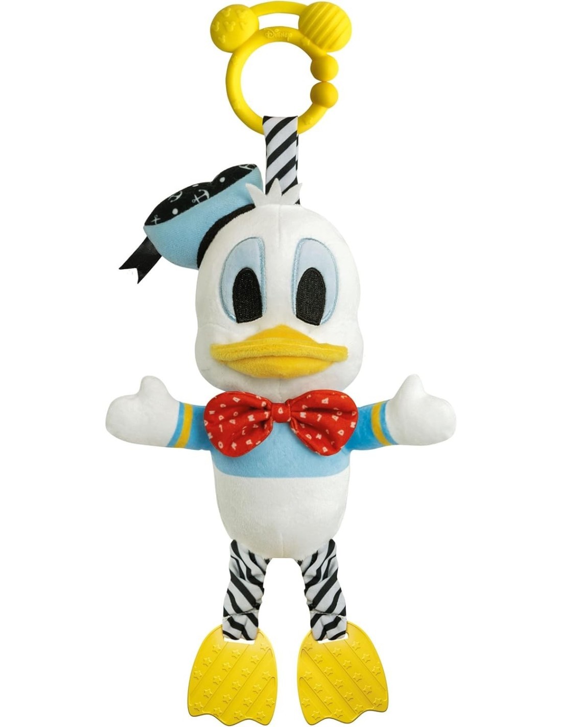 PAPERINO PELUCHE ATTIVITÀ, DISNEY BABY, CLEMENTONI, PUPAZZO PRIMA INFANZIA, GIOCO PASSEGGINO, MASSAGGIAGENGIVE, 6+ MESI