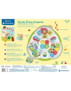 BABY TAVOLO PRIME SCOPERTE 17187 CLEMENTONI su TreG Ingrosso 2
