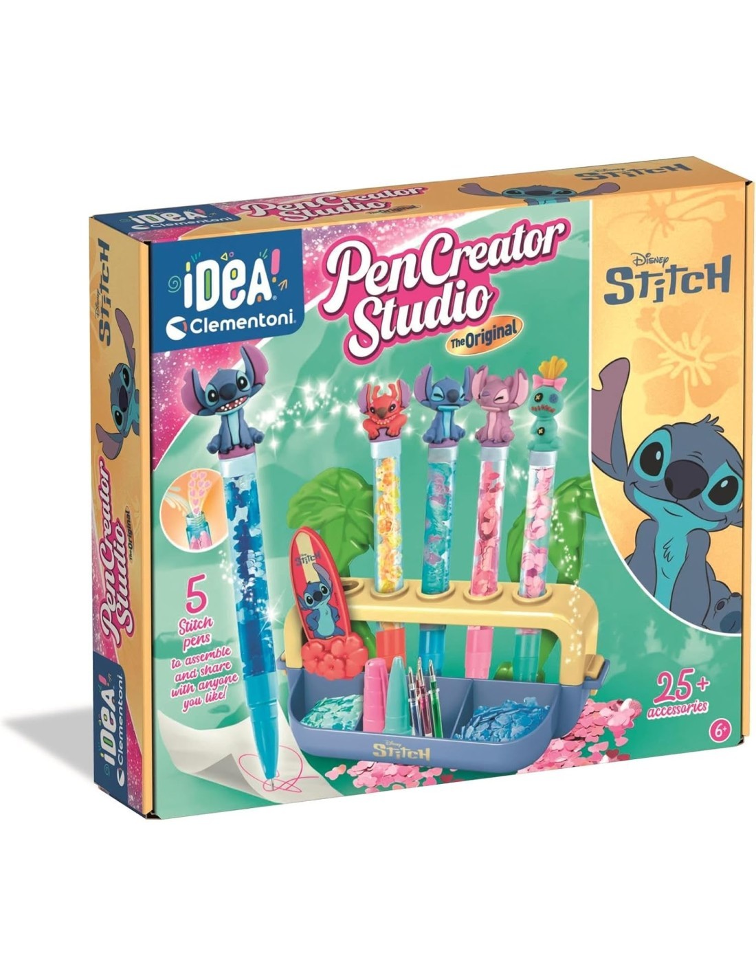 CLEMENTONI IDEA STITCH PEN CREATOR STUDIO, GIOCO EDUCATIVO, PER BAMBINI, CREATIVITÀ
