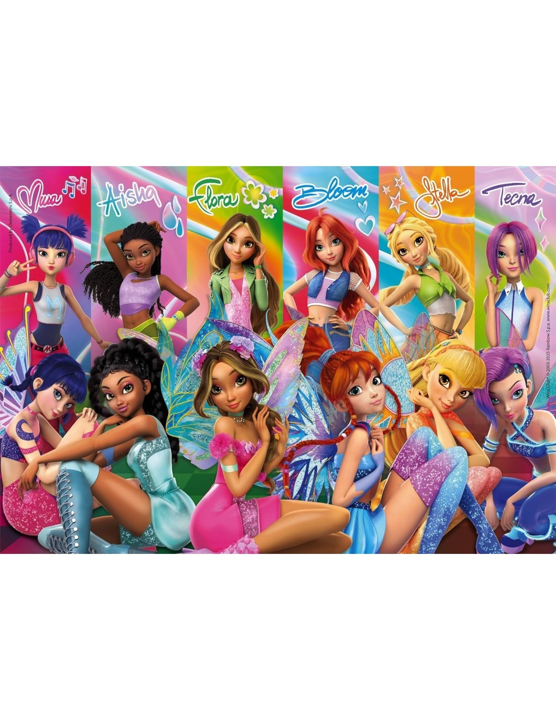 CLEMENTONI WINX  MAXIPUZZLE 60PZ SUPERCOLOR