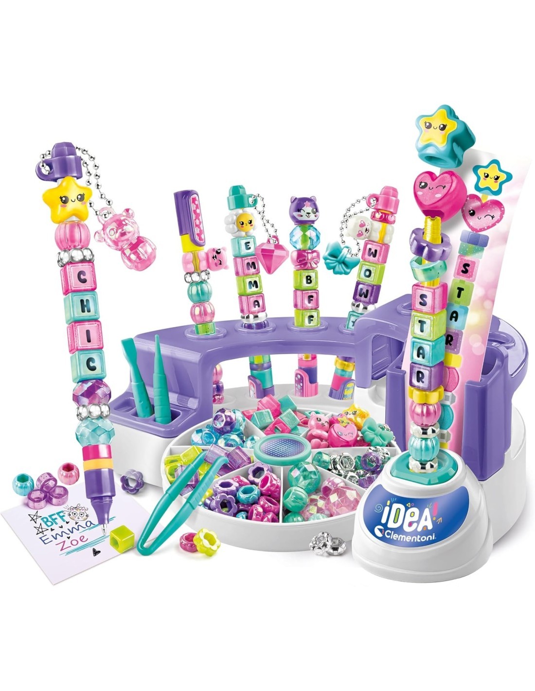 IDEA CLEMENTONI LABORATORIO DELLE PENNE MESSAGE, GIOCO EDUCATIVO, PER BAMBINI, CREATIVITÀ