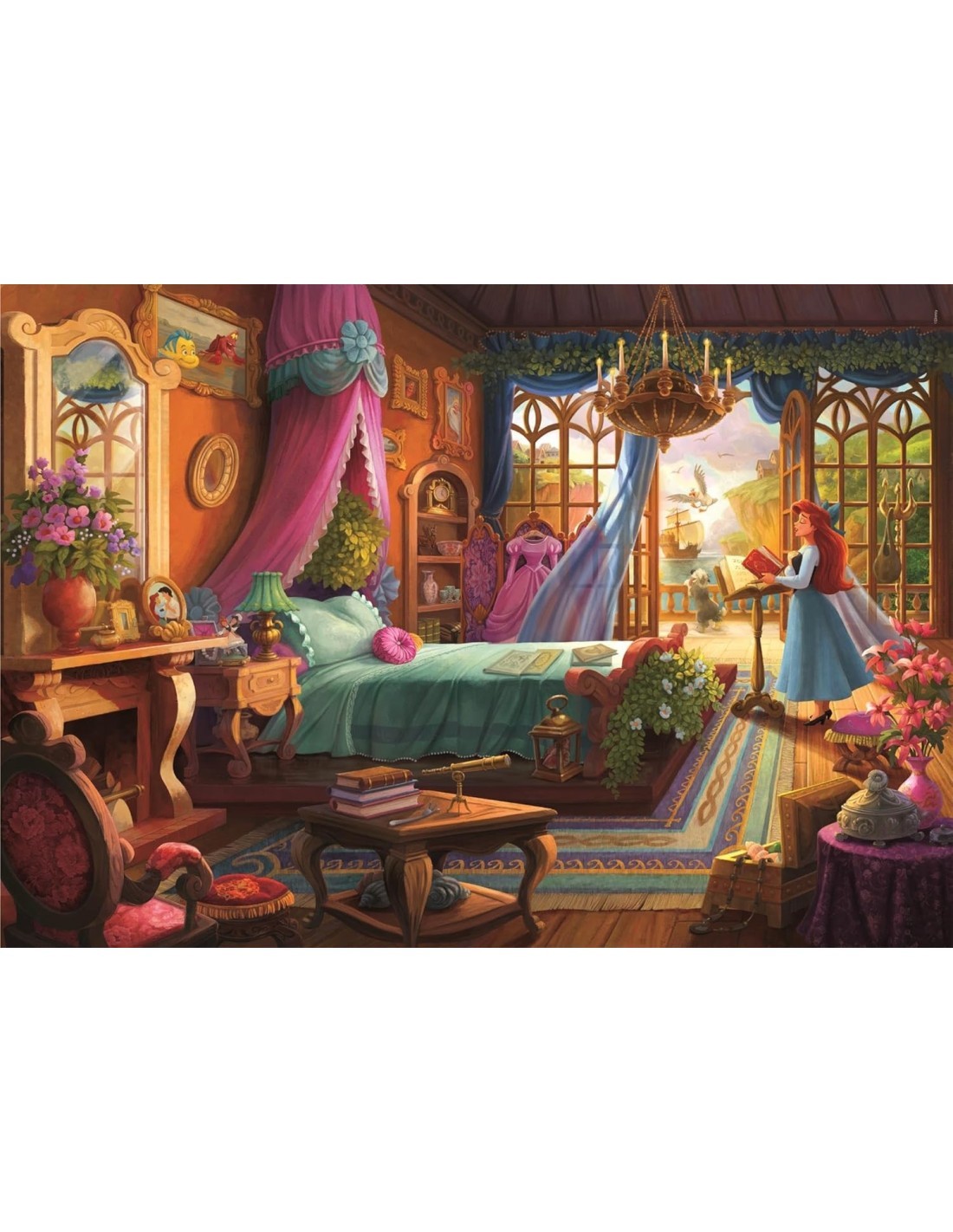 CLEMENTONI PRINCESS ARIEL EVER AFTER PUZZLE 500PZ