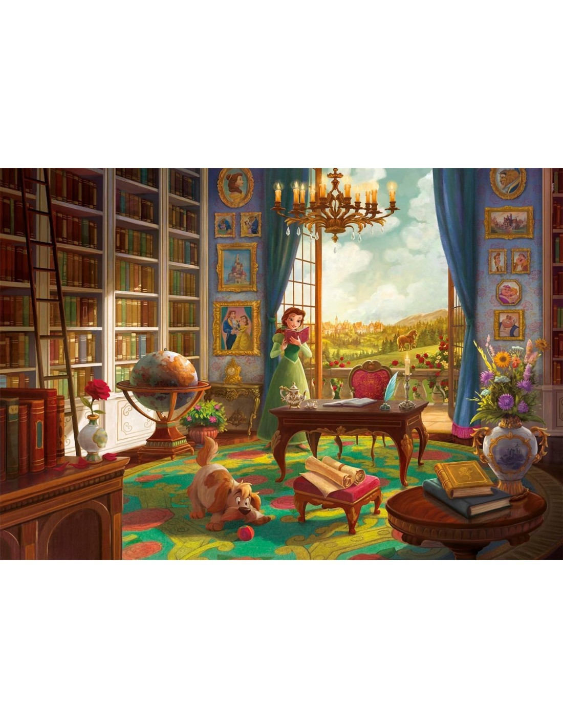 CLEMENTONI PRINCESS BELLE EVER AFTER PUZZLE 500PZ