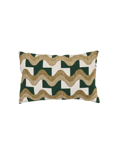 CUSCINO 212431B FLOE VERDE KAKI 38X58 POLIESTERE