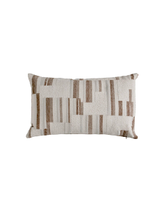 CUSCINO 212518A CALIX BEIGE 30X50 POLIESTERE