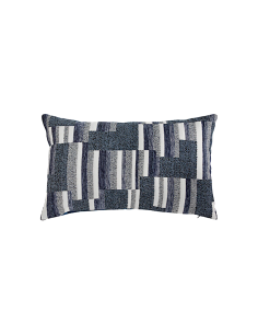 CUSCINO 212518D CALIX BLU 30X50 POLIESTERE