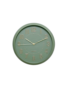 OROLOGIO PARETE 212933B ALIZEE VERDE 30CM PLASTICA